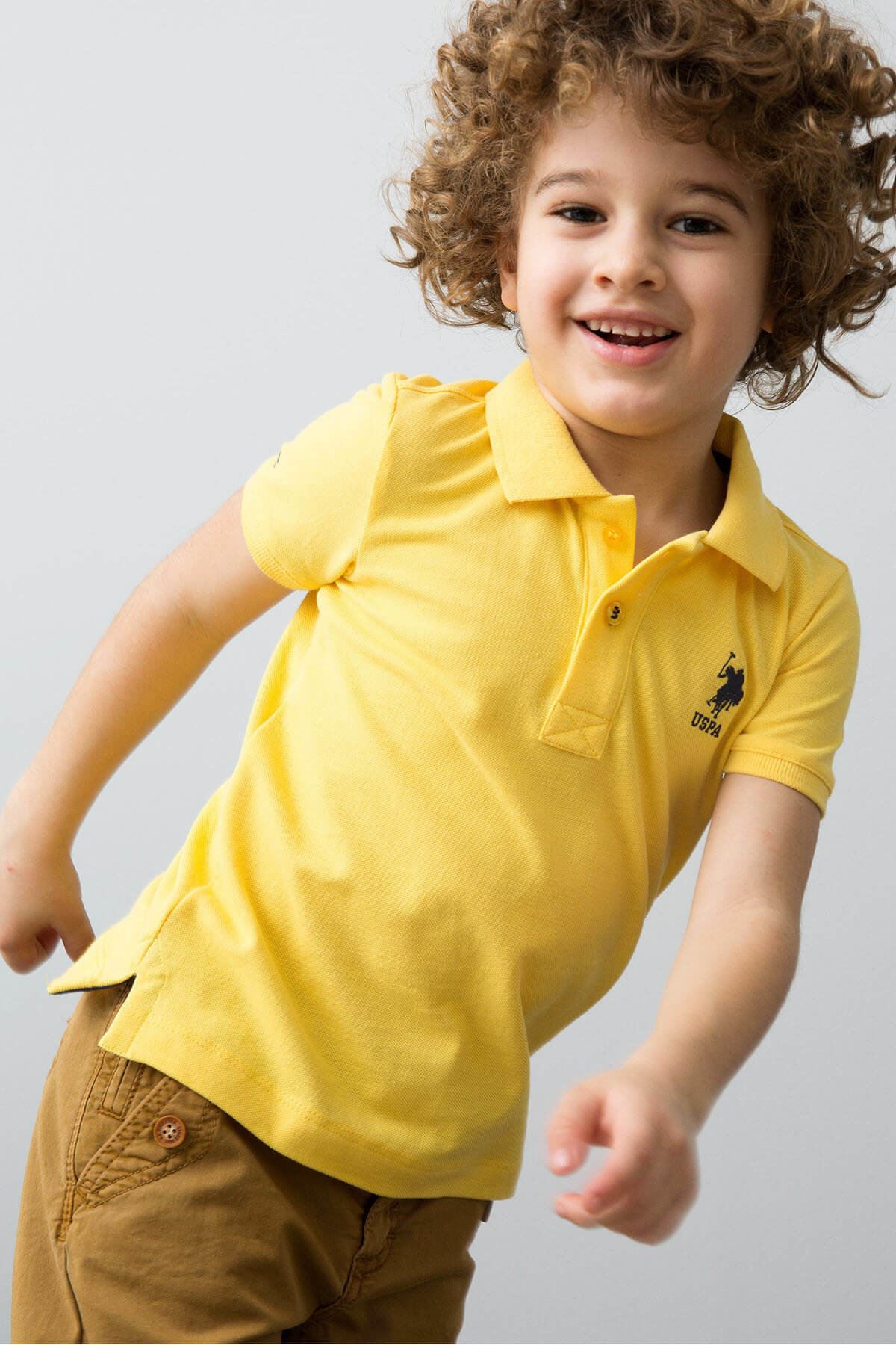 Sarı Erkek Çocuk T-Shirt